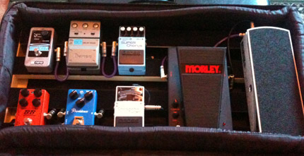 Photo Pedalboard Brice Colombier