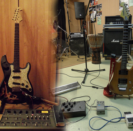 Photo Pedalboard Ben Debrun